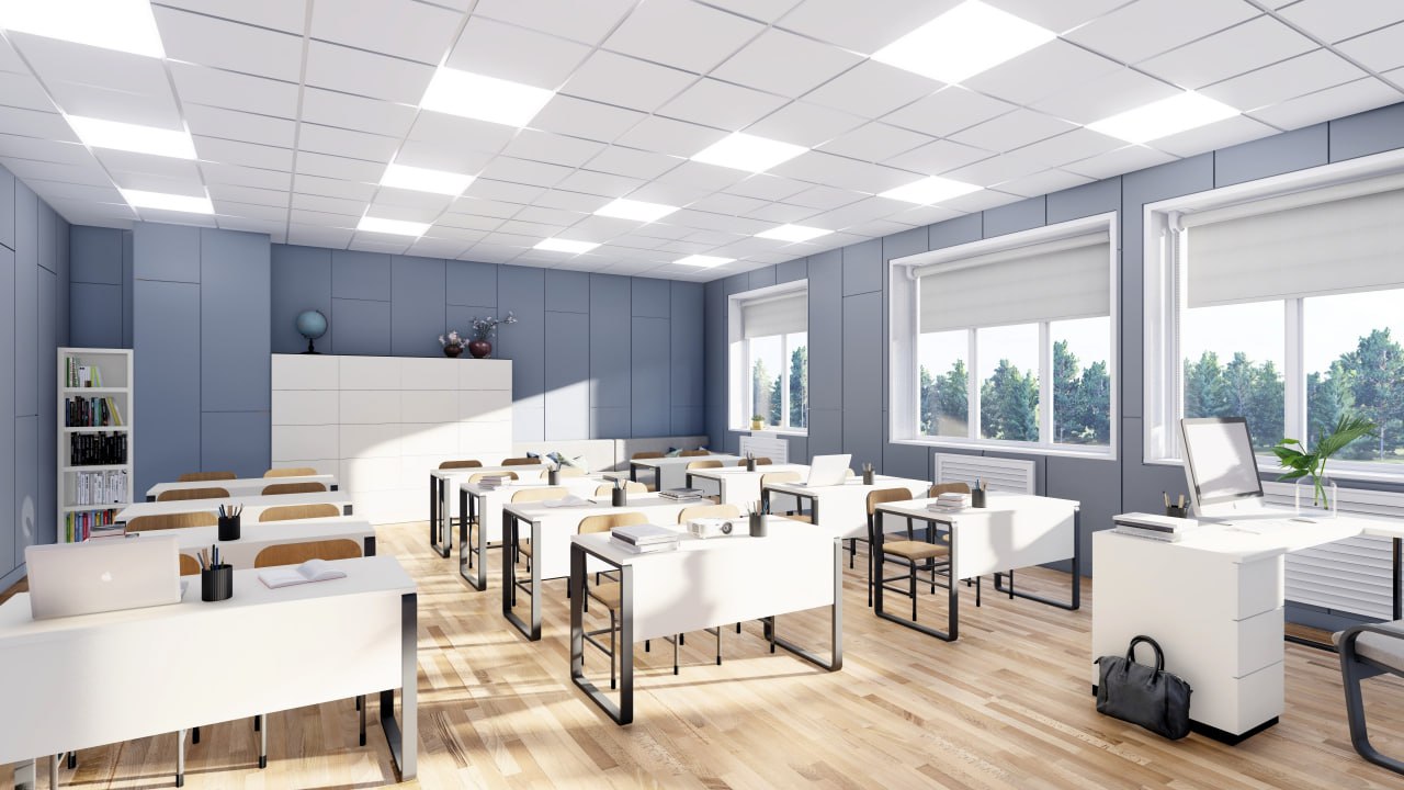 Дизайн-концепция интерьера лицея